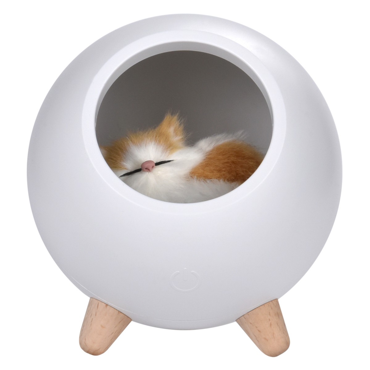 Ночник детский интерьерный ROXY-KIDS Домик для котёнка с USB с аккумулятором