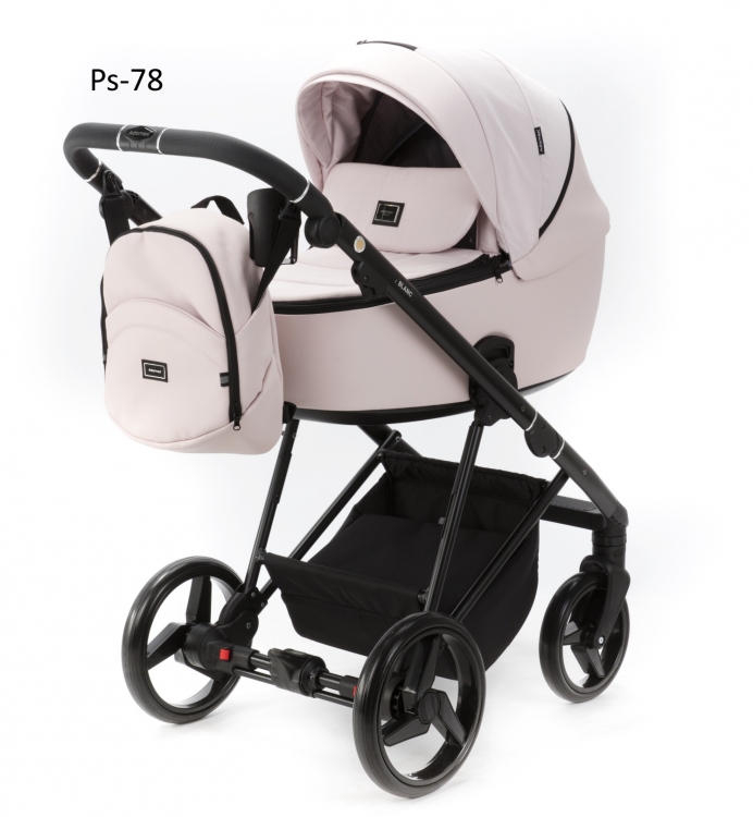 Детская модульная коляска Adamex Blanc LUX 2 в 1