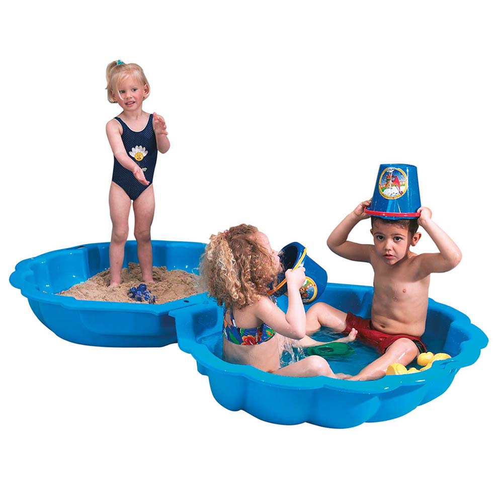 Песочница с крышкой PARADISO TOYS Ракушка Maxi