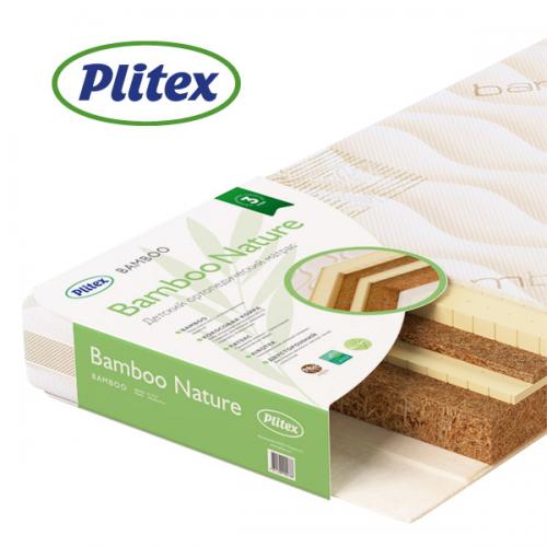 Детский ортопедический матрас Bamboo nature 125*65