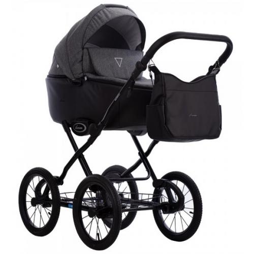 Детская модульная коляска AROTEAM MORENO SL (ЭКОКОЖА+ТКАНЬ) 2в1