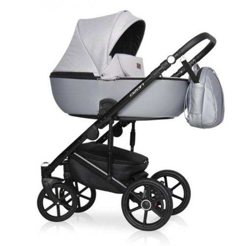 Детская модульная коляска 2 в 1 Riko Basic Ozon Shine