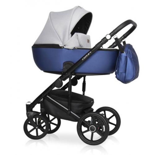 Детская модульная коляска 2 в 1 Riko Basic Ozon Shine