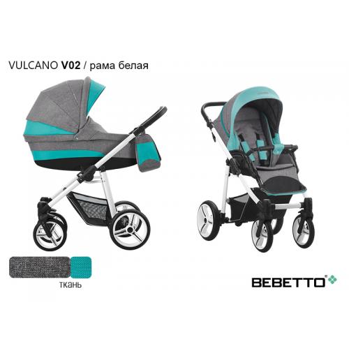 Детская модульная коляска Bebetto Vulcano 2 в 1